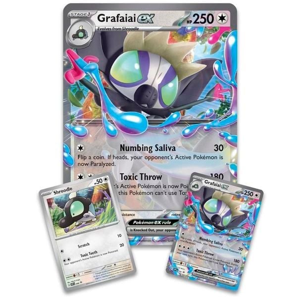  PB185 Pokemon TCG Grafaiai ex Box 