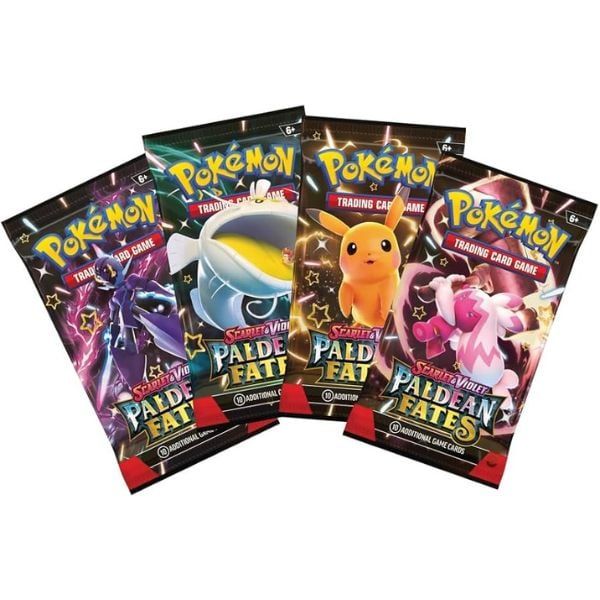  PT110 Pokemon TCG Paldean Fates Tin Shiny Great Tusk ex 