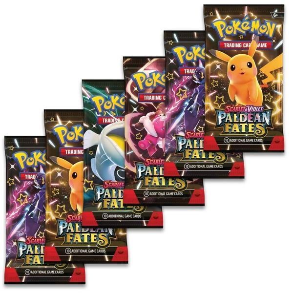  PP46 Pokemon TCG Scarlet & Violet Paldean Fates Booster Bundle 