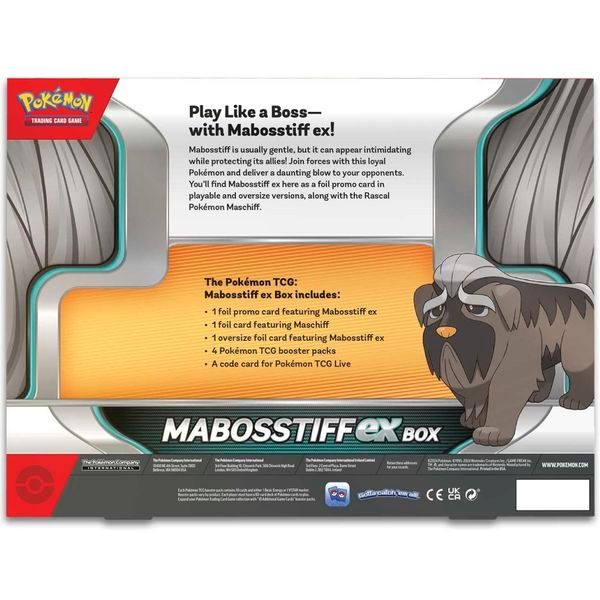  PB175 Pokemon TCG Mabosstiff ex Box 