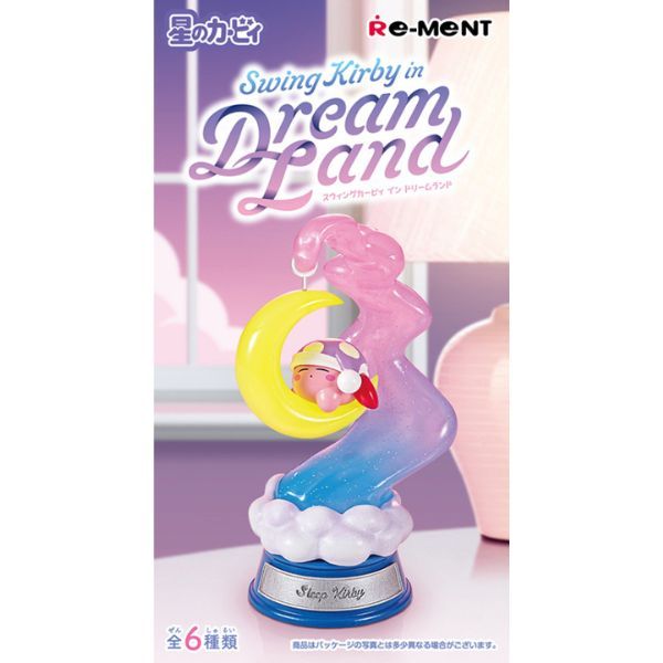  Kirby Swing Kirby in Dream Land Blind Box - Mô hình chính hãng Re-Ment 