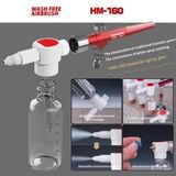  Bộ súng sơn mô hình Clean Free Airbrush Hobby Mio HM-160 