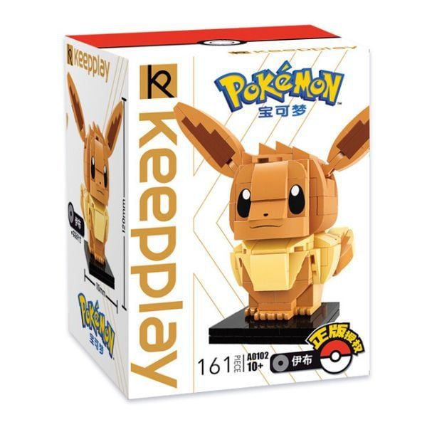  Đồ chơi lắp ráp xếp hình Keeppley Pokemon Eevee - A0102 