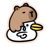 Lót Chuột Trang Trí Bo Viền Capybara Vol 2 