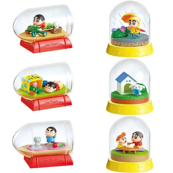 Hộp Mù Crayon Shin-chan Terrarium Collection Exciting Days Re-Ment Blind Box 20735 mô hình siêu đáng yêu, có tại nShop
