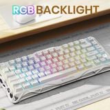  Bàn phím cơ GravaStar Mercury K1 Lite Snow White 