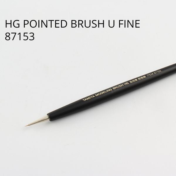  Cọ vẽ sơn mô hình HG Pointed Brush U Fine - Ultra Fine Tamiya 87153 