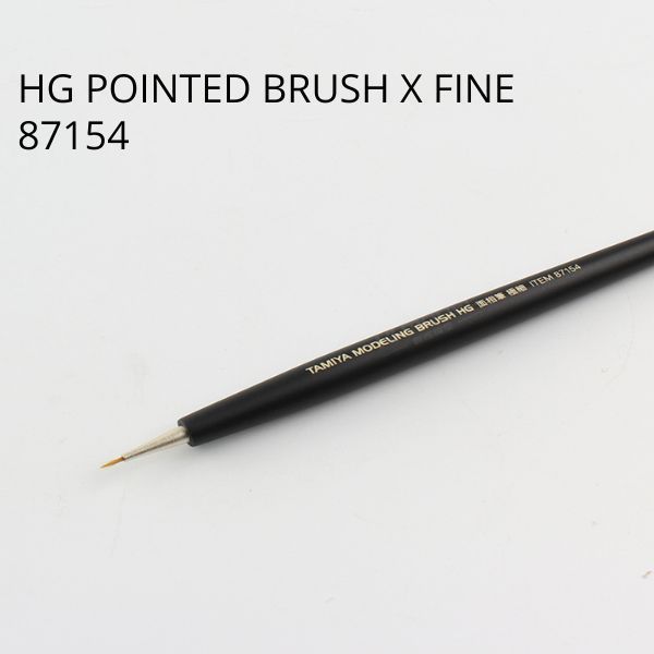  Cọ vẽ sơn mô hình HG Pointed Brush X Fine - Extra Fine Tamiya 87154 