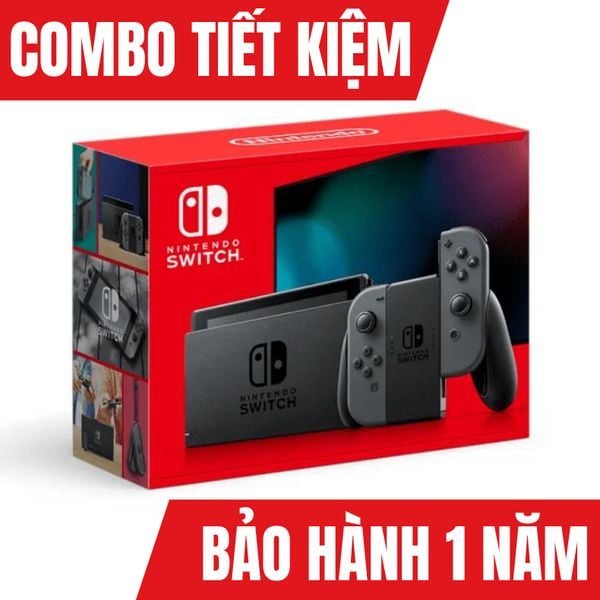 combo tiết kiệm nintendo switch v2 neon gray giá rẻ nhất