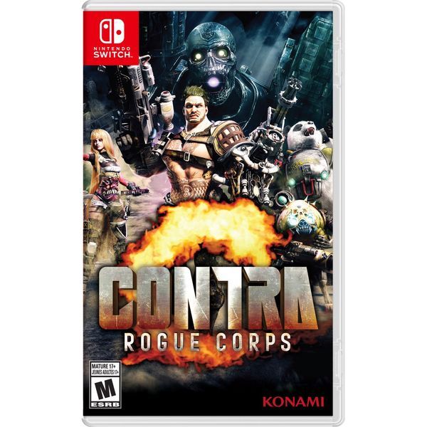 game Contra Rogue Corps cho Nintendo Switch đầy bạo liệt