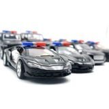  Mô hình xe cảnh sát kim loại 1/36 dây cót Hotsen 