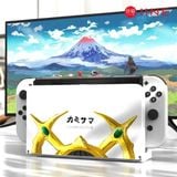  Ốp Dock máy Nintendo Switch OLED kiêm đựng băng game Pokemon Legend Arceus 