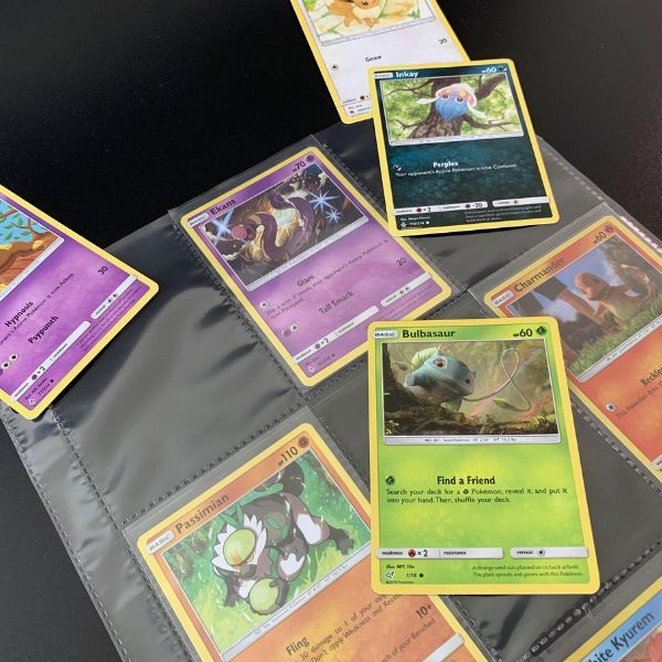  Trang đơn đựng bài Pokemon Yugioh 9 ngăn trong suốt 