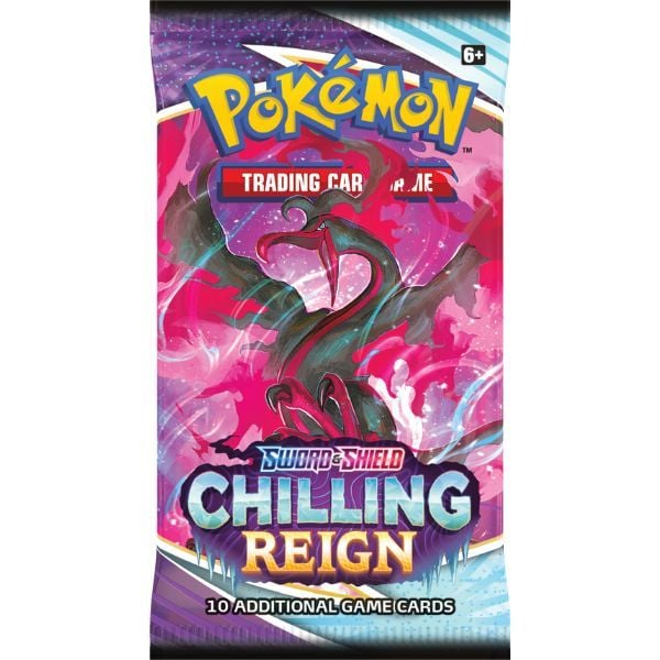  PP30 - Thẻ bài Pokemon TCG Sword & Shield Chilling Reign Booster Pack 