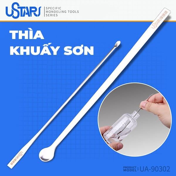 Bộ thìa khuấy sơn bằng kim loại U-Star Paint Stirrer