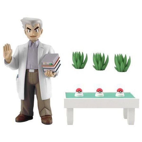  Pokemon Scale World Kanto Professor Oak Set 