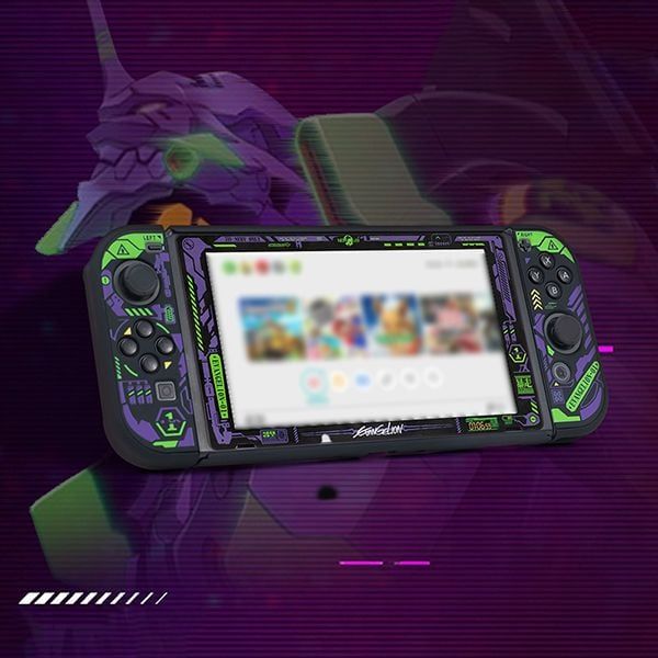 Case p l ng Nintendo Switch OLED h nh Evangelion Silicon nShop