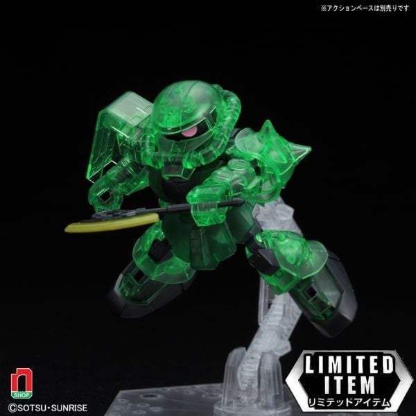 Cửa hàng Limited SD Zaku II Cross Silhouette Frame CLEAR COLOR giá tốt