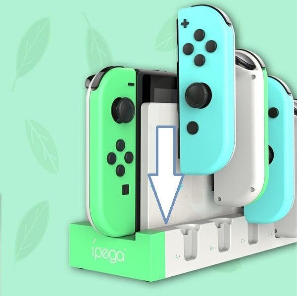  Đế sạc Joycon gắn dock Nintendo Switch iPega 