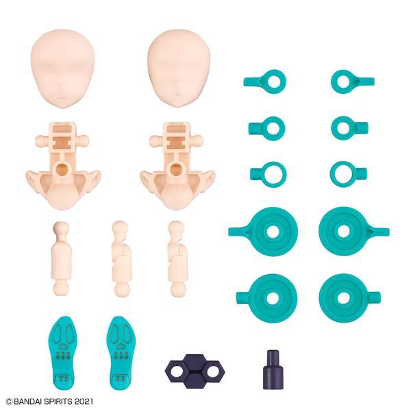  Option Parts Set 7 Evil Costume Color A - 30MS - Phụ kiện mô hình robot Bandai 