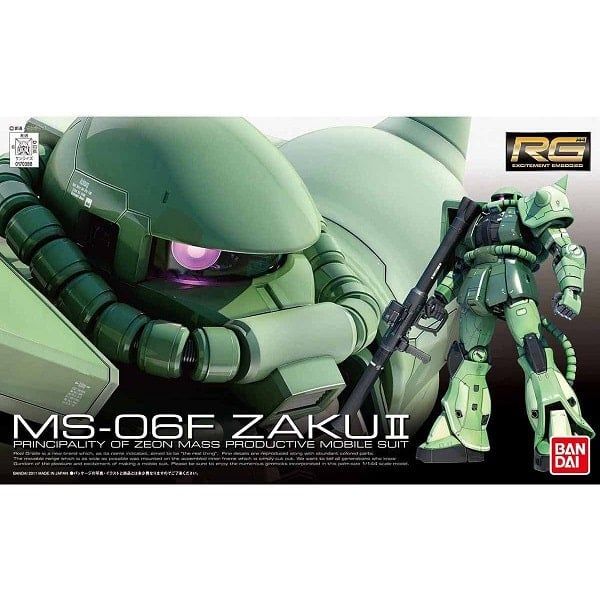  MS-06F ZAKU II - RG - 1/144 - Mô hình Gundam chính hãng 