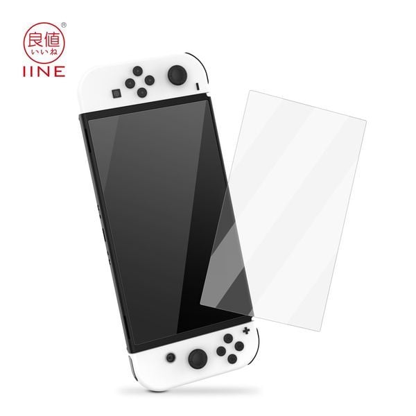 Dán cường lực IINE bảo vệ màn hình Nintendo Switch OLED chính hãng