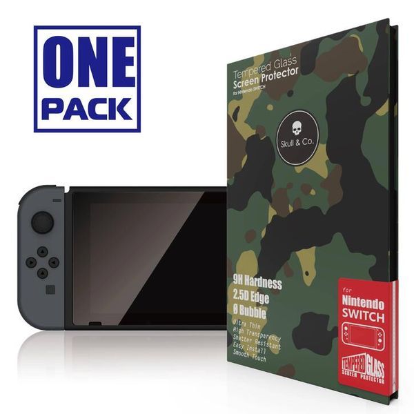 Dán cường lực Skull & Co cho Nintendo Switch chính hãng