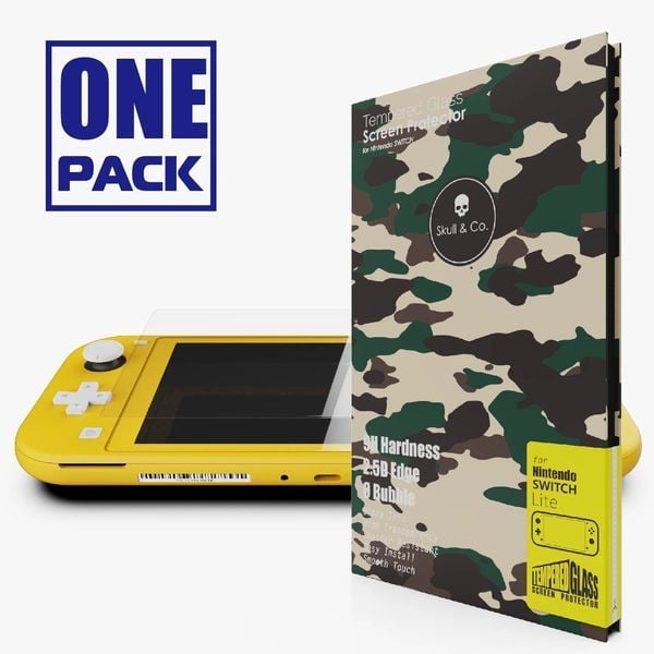 Dán cường lực Skull & Co cho Nintendo Switch Lite - Phụ kiện thiết yếu