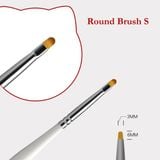  Cọ sơn vẽ mô hình Hobby Mio Round Brush 
