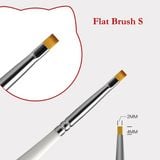  Cọ sơn vẽ mô hình Hobby Mio Flat Brush 