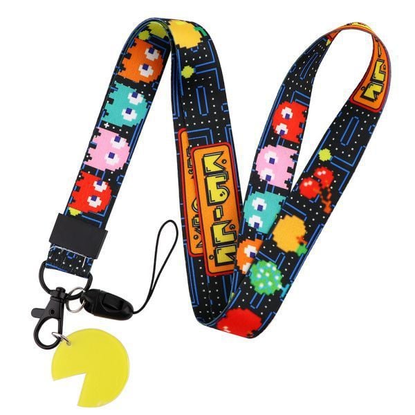 Dây đeo điện thoại thẻ học sinh sinh viên Strap game Pacman