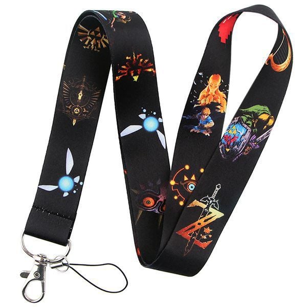 Dây đeo thẻ học sinh sinh viên Strap The Legend of Zelda - Xanh lá