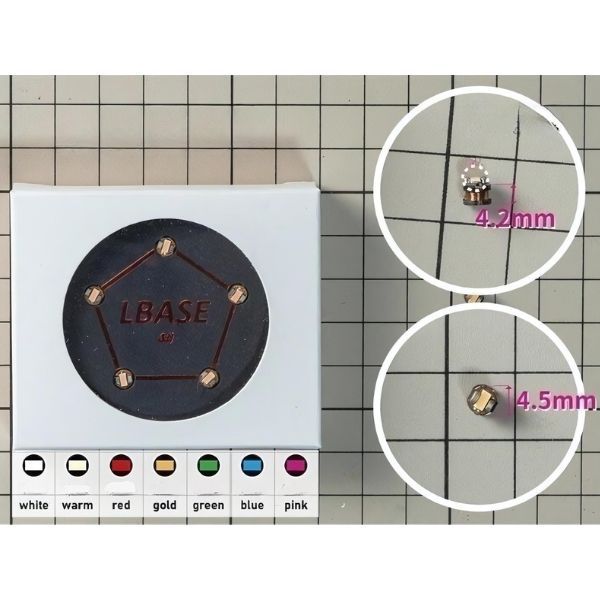  Đèn LED custom mô hình không dây LBASE 4# 