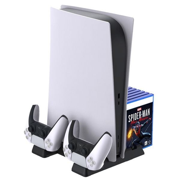 Đế dựng đa năng có quạt tản nhiệt cho PS5 DOBE TP5-0593 chính hãng