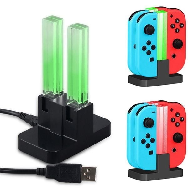  Đế sạc tay cầm Joy-con Nintendo Switch - Hỗ trợ sạc nhiều tay cầm 