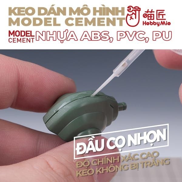 Keo dán mô hình nhựa Hobby Mio Model Cement Extra Thick - High Viscosity 40ml