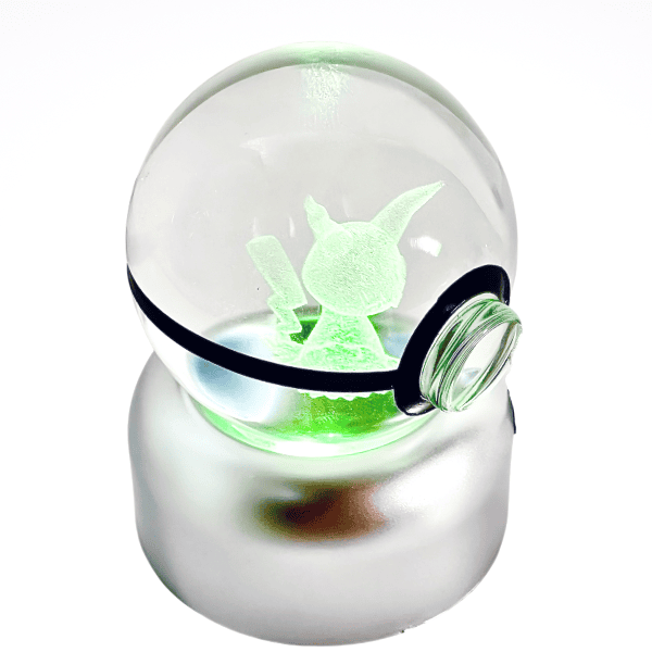  Đèn LED RGB trang trí hình bóng Poke Ball Pokemon 