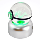  Đèn LED RGB trang trí hình quả cầu PokeBall Pokemon 