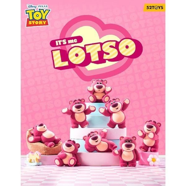  Gấu Dâu Lotso It's Me Blindbox 52TOYS 