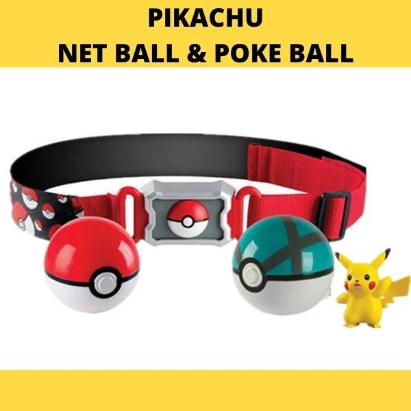  Pokemon Clip n Carry Poke Ball Adjustable Belt 