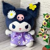  Gấu bông Sanrio Kuromi váy tím 