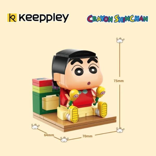  Mô hình Keeppley Crayon Shin Chan Ngồi K20601 