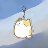  Móc khóa mica Mèo Mập Cute 