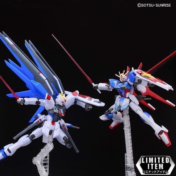  ZGMF-X10A Freedom Gundam VS Force Impulse Gundam (Battle Of Destiny Set) (Metallic) (HGCE - 1/144) 