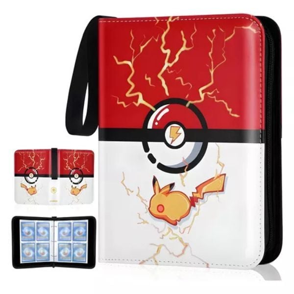 Album đựng bài Pokemon TCG 4 ngăn có khóa kéo Series 5 