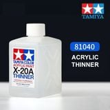  Dung dịch pha sơn Tamiya Acrylic X-20A Thinner 250ml 81040 