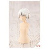  Sousai Shojo Teien After School Short Wig Type A White & Chocolate Brown - Kotobukiya JK012 