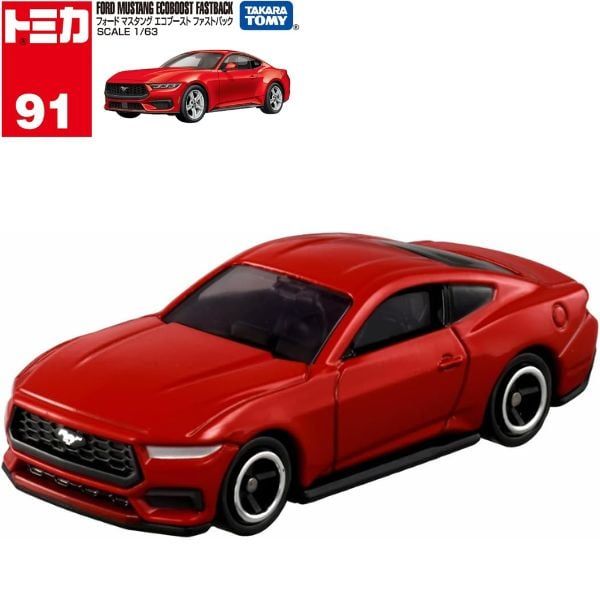  Tomica No. 91 Ford Mustang Ecoboost Fastback 