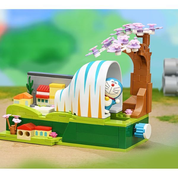 Mô hình khối gạch Keeppley Doraemon Đường Hầm Thu Nhỏ K20417 đẹp mắt chất lượng tốt giá rẻ trưng bày trang trí góc học tập bàn làm việc phòng khách phòng ngủ không gian sống