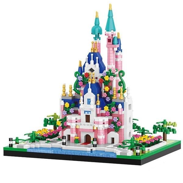  Mô hình lắp ráp Balody Lâu đài công chúa Fairy Tale Princess Castle 